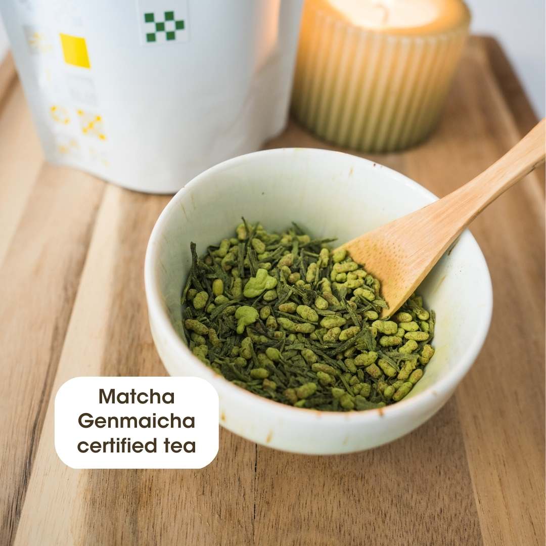 Organic Boost Pack - Sencha, Kamairicha, Matcha Genmaicha organic teas