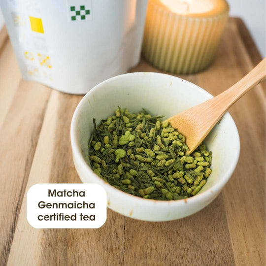 'Taste of Japan' Variety Pack 1 - Pu'er, Matcha Genmaicha, Kamairicha, Houjicha Japanese teas