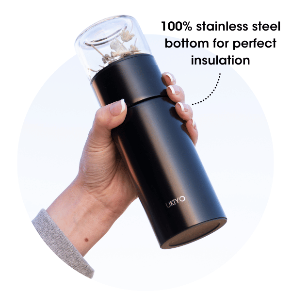 Stainless Steel Vacuum Flask - 18oz | Tea Chemistry