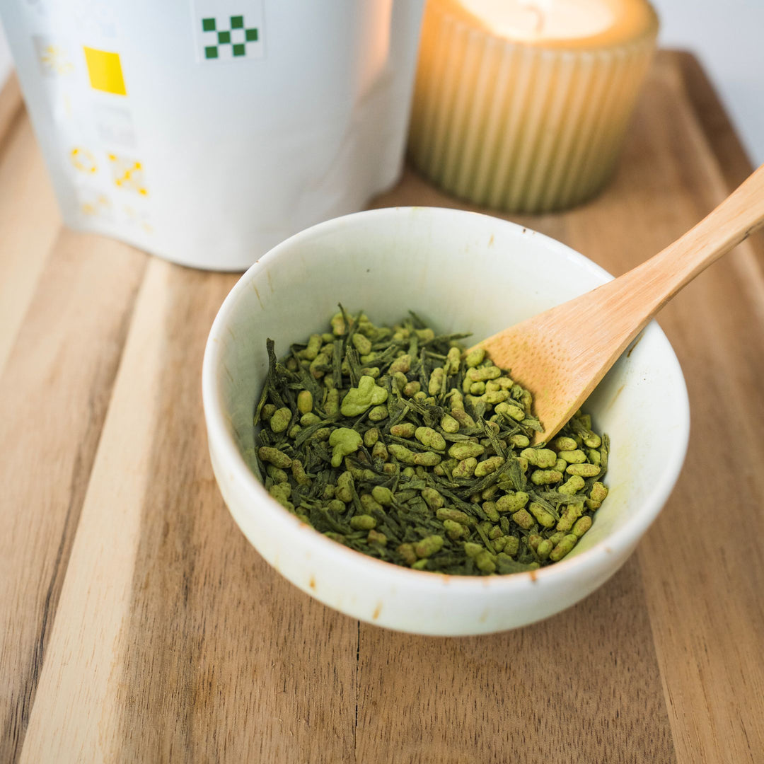 FREE Ukiyo Wood, Kamairicha, Matcha Genmaicha Japanese Teas Deal